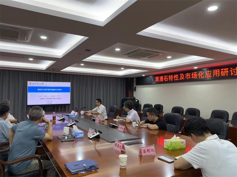上投集团召开黑滑石特性及市场化应用研讨会